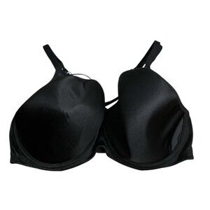 Elomi Women's Black Criss Cross Detail Racerback Lightly Lined Bra